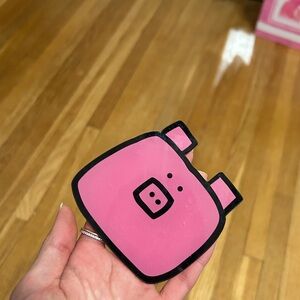 cute pig coaster